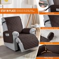thumbnail image 3 of Aorsher 100% Waterproof Recliner Chair Covers, Washable Slipcover with Pocket, Non-Slip Dog Chair Cover Furniture Protector with Elastic Straps for Pets, 3 of 14