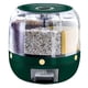 thumbnail image 1 of Dispensador de granos y arroz, contenedor de almacenamiento de alimentos secos de cocina giratorio de 360° con 6 compartimentos, 1 of 7