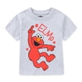thumbnail image 2 of Sesame Street Elmo Short Sleeve T-Shirt and Mesh Short Set (Boys), 2 Piece Set, Sizes 2T-4T, 2 of 7