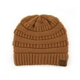 thumbnail image 4 of CC Brand Trendy Warm Chunky Soft Stretch Cable Knit Skully Beanie Hats Cap, 4 of 74