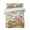 Pumpkin Orange Sky Blue, variant on Quilts Twin XL Size, Orange Fall Pumpkins Soft Comforter Bedding Set for Bed, Thanksgiving Botanical Blue Lightweight Quilted Bedspread with Pillow Cover(2 Pieces) for All Season, 68x98 Inch