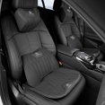 thumbnail image 2 of Cojín de asiento de coche transpirable con reposacabezas y cojín lumbar para Mercedes Benz Clase ABCE W201 W210 W108 W205 W203 C180 C300 W124 W177, 2 of 5