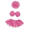 thumbnail image 4 of ERTZAE Spring Goose Outfit,Goose Hat Decor,Goose Yard Decor,Seasonal Goose Outfit Bundle,Goose Dress For Statue,Pink Hawaiian Summer Outfit for 23Inch Goose Statue,with Lei & Grass Skirt for Yard, 4 of 9