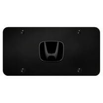 Au-TOMOTIVE GOLD Honda Logo Black Pearl on Black Plate