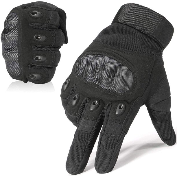 Guantes Tácticos para Hombres,Pantalla Táctil Dedo Completo Nudillo Duro Motocicleta Guantes Militares para Ciclismo Moto Caza Senderismo Equitación Escalada Operación Al Aire Libre ShuxiuWang 1327533079099