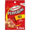 HORMEL, Pepperoni Hot & Spicy, Pizza Sauce Topping, Refrigerated, Gluten Free, Original, 3.5 oz Bag