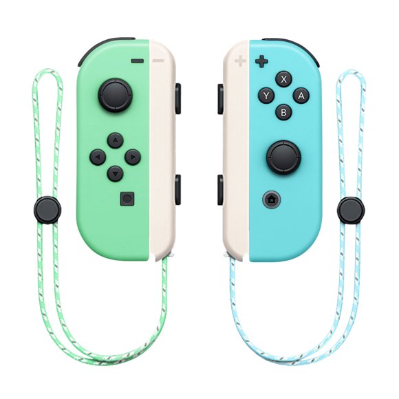 Manette de Jeu pour Manette Nintendo Switch, Prise en Charge des Sports Double Vibration/réveil/contrôle de Mouvement - Animal crossing
