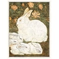 thumbnail image 2 of Hoytema, Theo van 25x32 White Modern Wood Framed Museum Art Print Titled - Rabbits, 2 of 4