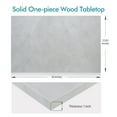thumbnail image 5 of Kaboon 36x23.82 inch Universal Table Top, 1 inch Thick, White Rock, 5 of 6