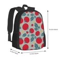 thumbnail image 3 of Daiia Tomato Backpack for Men and Women -Durable Backpack Large Capacity, Water-Resistant Bag with Adjustable Straps and Laptop Compartment, 3 of 9