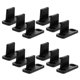 thumbnail image 1 of IDEANATEGRATE 12Ud Guía Para Puerta Corrediza De Color Negro En ABS Para Puertas Y Armarios, 1 of 8