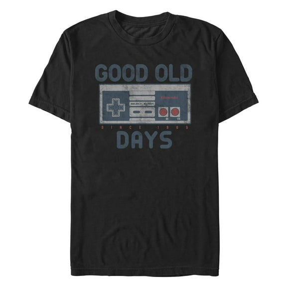 Men's Nintendo NES Good Old Days Graphic T-Shirt