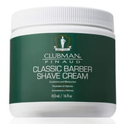 Clubman Classic Barber Shave Cream, 16 oz, 1 pack