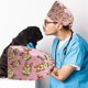 thumbnail image 4 of Sombreros abultados Gorro unisex Impreso Laboratorio Sombrero a prueba de polvo Enfermera Doctor Ajustable Cabeza Aseo Trabajo Sombreros , B B Magideal Sombreros abultados, 4 of 7