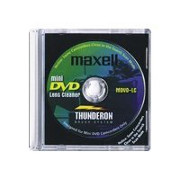 MAXELL MINI DVD LENS CLEANER BARE DISC MEDIA MDVDLC CAMCORDER