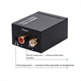 thumbnail image 2 of Decodificador de Audio Digital Conector de 3,5 mm Fibra Óptica Coaxial Convertidor de Audio Digital A Analógico Amplificador de Audio Digital SPDIF, 2 of 5