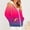 Pink, variant on Women's Multicolor Striped Front Zip Hoodie Long Sleeve Casual Zip Up Top with Pockets for Everyday Comfort