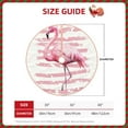 thumbnail image 2 of Sikiie Flamingo Nativity Christmas Tree Skirt, Jesus Christian Winter Holiday Tree Mat Decoration(30-48IN)36", 2 of 6