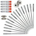 thumbnail image 1 of Agujas para máquina de coser Kidoom Universal 50 PCS HAX1 65/9-110/18, 1 of 7