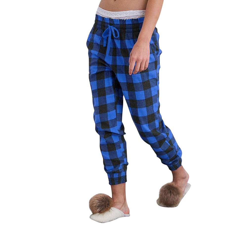 buffalo plaid sweatpants