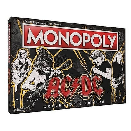 USAopoly Monopoly AC/DC Edition Board Game