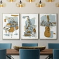 thumbnail image 2 of Rehearsal I - Framed Premium Gallery Wrapped Canvas L Frame 3 Piece Set - Ready to Hang, 2 of 9