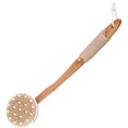 thumbnail image 1 of Bewildely 1 Uds cepillo de baño de cerdas naturales exfoliante cepillo de ducha de masaje corporal de SPA mujer hombre cuidado de la piel cepillo Juegos de accesorios de baño 2 # Bewildely HA004773-02, 1 of 6