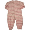 thumbnail image 2 of New Potato Baby Infant Girls Long Sleeve Cotton Coverall 30944-18Months (PINK POODLE), 2 of 3