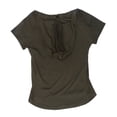 thumbnail image 2 of Playera Danskin Now Talla CH Capucha y Manga Corta Verde, 2 of 4