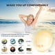 Réveillez la Lumière, GRDE Veilleuse / Réveil Couleur Simulation de Lever du Soleil et Fonction d'Aide au Sommeil, Double Réveil Réglable – image 3 sur 5