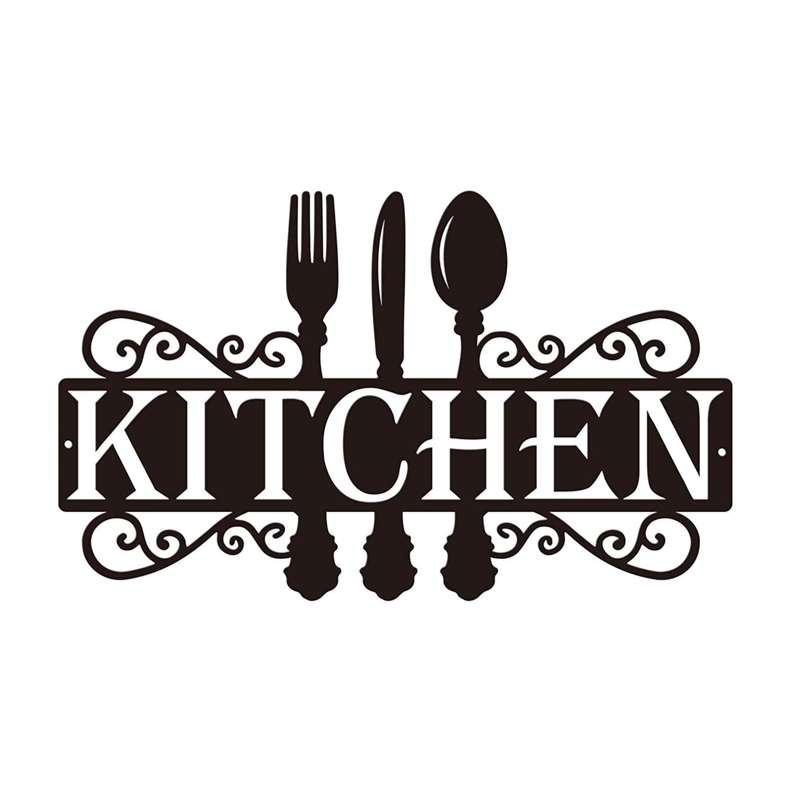 Kitchen Metal Sign Kitchen Signs Wall Decor Rustic Metal Kitchen Decor