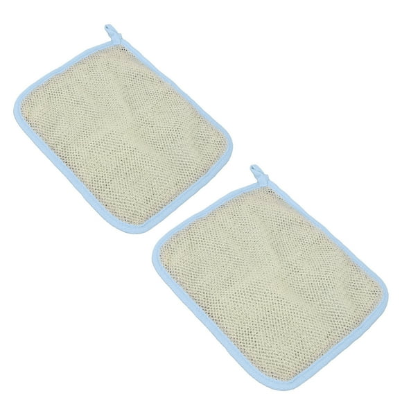 Toalla de baño de nailon exfoliante, 2 piezas de baño de nailon, paño de baño exfoliante, toalla de baño de nailon, experiencia incomparable