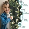 thumbnail image 3 of Camouflage 42x63in(106x160cm) Curtains 2 Panels for Kids Bedroom, Window Drapes for Kids Boys Girls Bedroom Curtains Designed To Spark Joy and Creativity, 3 of 5