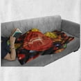 thumbnail image 6 of Lantern Soft Flannel Fleece Blanket, International Chinese New Year Celebration China Hong Kong Korea Indigenous Culture, Cozy Plush for Indoor and Outdoor Use, 60" x 80", Multicolor, by Ambesonne, 6 of 6