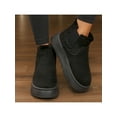thumbnail image 6 of Women's Suede Winter Platform Fuzzy Fluffy Outdoor Boots, 6 of 9