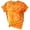 Orange, variant on Pimfylm Womens T Shirts Graphic Workout Shirts For Women Loose Fit Cropped T Shirts For Women Orange 2XL