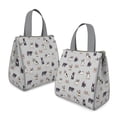thumbnail image 2 of Boston Terrier Insulated Lunch Bag for Women & Adults,Large Portable Soft Cooler Lunch Bag,Thermal Food Storage Tote with Pearl Cotton,8.66L,8.75x5.75x9.5 Inch, 2 of 6