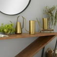thumbnail image 2 of DecMode 12", 12", 11"H Gold Metal Watering Can Planter (3 Count), 2 of 10