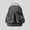 GRAY, variant on CNV Chic Pleated Nylon Backpack for Women, Lightweight Waterproof Multi-Pocket Commuter Bag