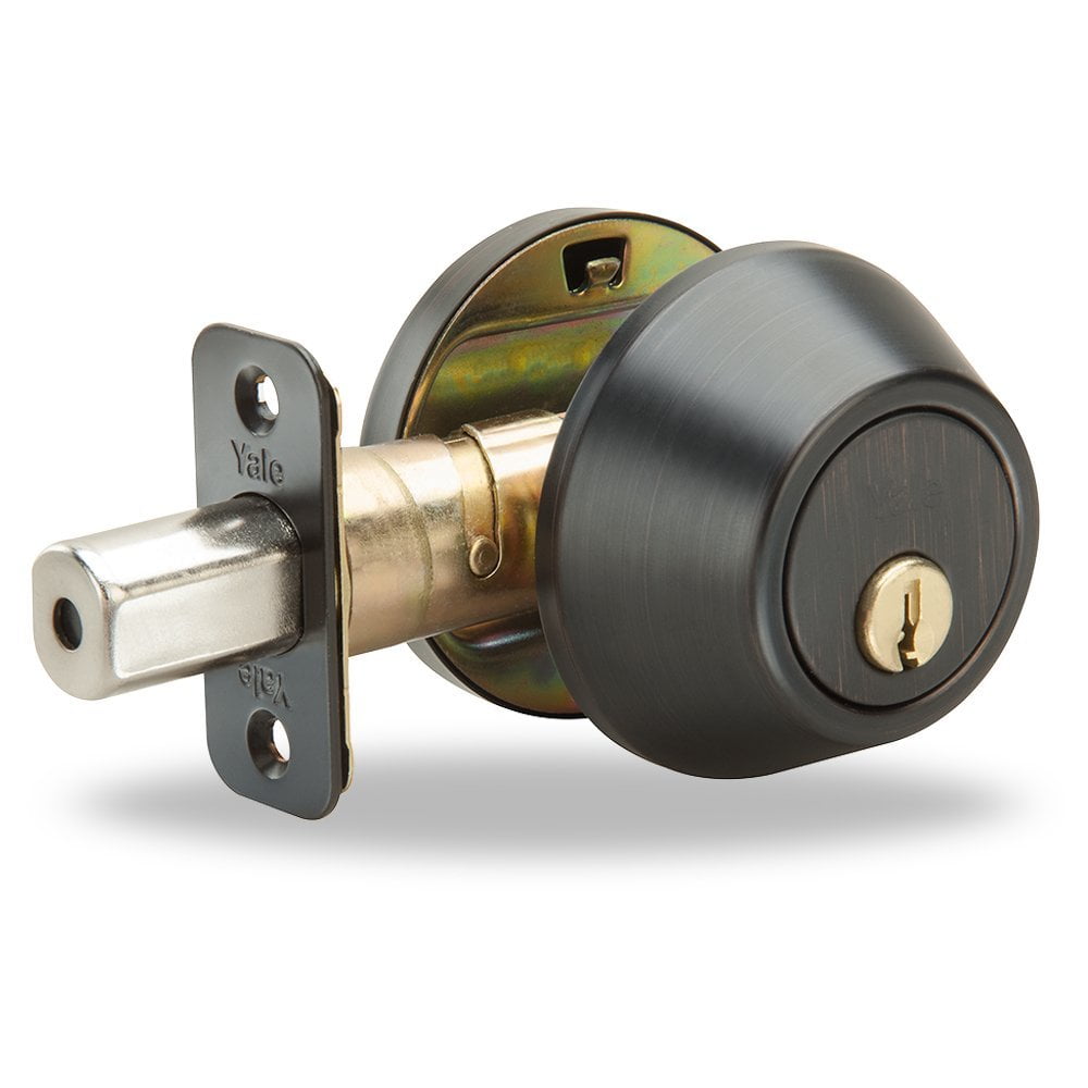 Edge Series Deadbolt in Oil Rubbed Bronze Single Cylinder