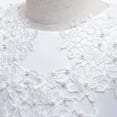 thumbnail image 4 of Robe Vintage Fleurie Dentelle Sans Manches Longueur Robe de Soirée de Mariage Robe de Danse, 4 of 6