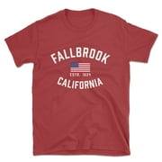 Fallbrook California Patriot Men's Cotton T-Shirt