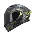 thumbnail image 1 of Casco Roda Rush Amarillo Mate Prix Mica Humo Abatible Svs amarillo M, 1 of 4