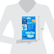 Carex Commode Liner Bags with Absorbent Powder, Disposable and Leakproof, 7 Count