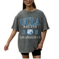 thumbnail image 3 of Women's Gameday Couture Grey UCLA Bruins Oversized Snow Wash T-Shirt, 3 of 5