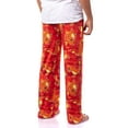 thumbnail image 5 of Pokemon Mens Charmander AOP Fire Type Adjustable Waistband Sleep Bottom Lounge Pajama Pants, 5 of 7