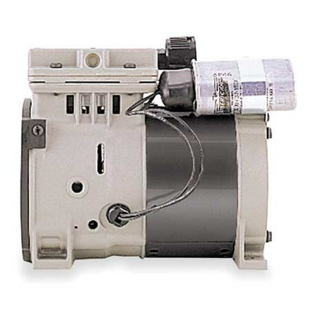 THOMAS 688CE44 Piston Air Compressor/Vacuum Pump,1/3HP