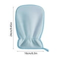 thumbnail image 3 of Pet Hair Removal Gloves Set of 1 Washable Deshedding Mitt for Grooming Cats and Dogs - Static Grip for Loose Fur(Blue), 3 of 6