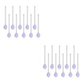thumbnail image 1 of Yuarrent 10x Glass Teaspoons Dishwasher Safe Stirring Spoon for Stirring Coffee Bar Type1, 1 of 1