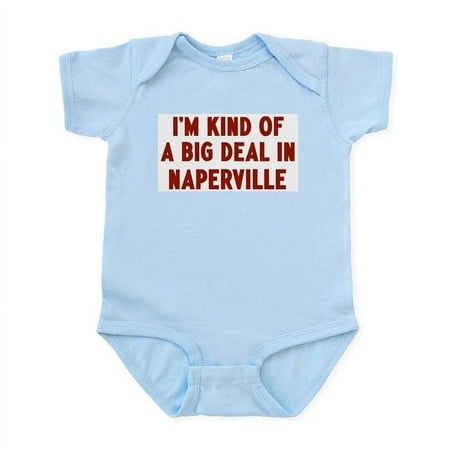 

CafePress - Big Deal In Naperville Infant Bodysuit - Baby Light Bodysuit Size Newborn - 24 Months